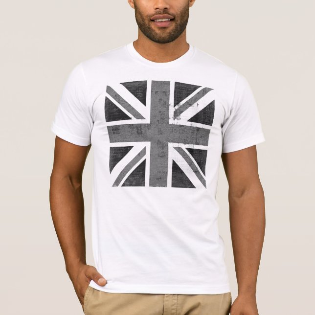 Vintage Flag United Kingdom T-shirt (Front)