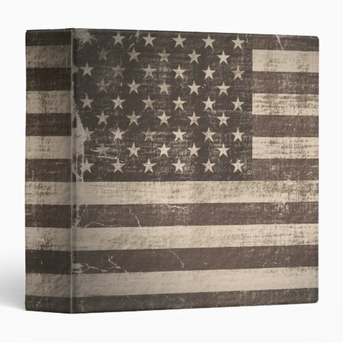 Vintage Flag United States 2 Binders