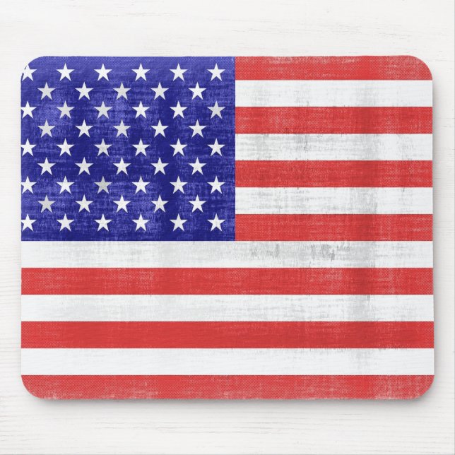Vintage Flag United States Mousepad (Front)