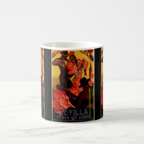 Vintage flamenco dancers Spanish Coffee Mug