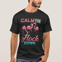 Vintage Flamingo Sarcastic Inappropriate Saying T-Shirt