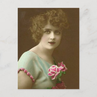 Vintage Flapper (11) Postcard
