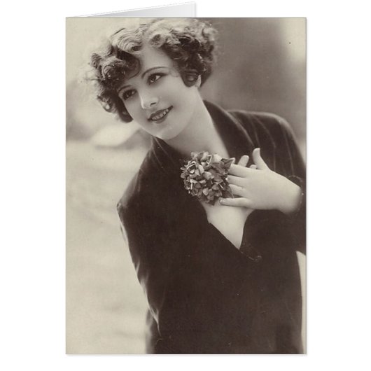 Vintage Flapper (82) Cards (Front)