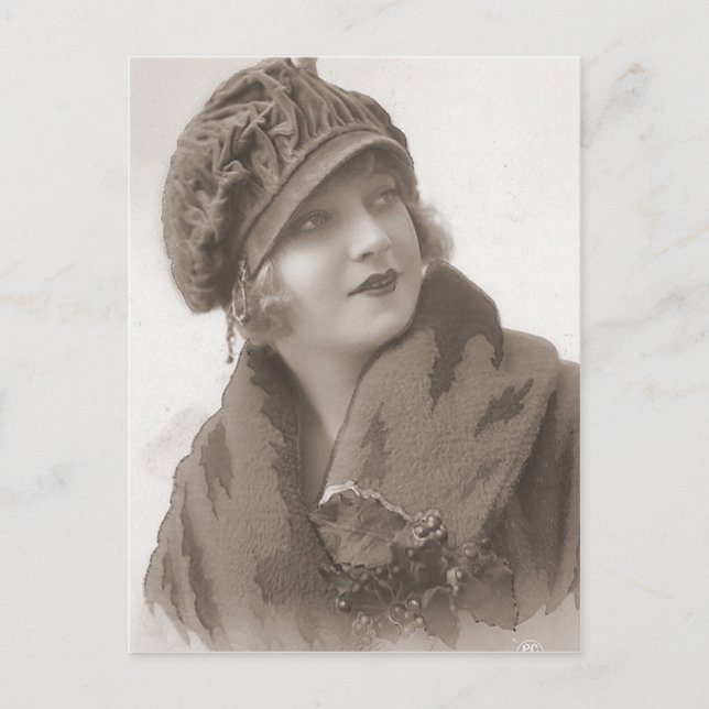 Vintage Flapper (95) Postcard (Front)
