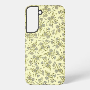 Vintage Flax Wallpaper Samsung Galaxy S22+ Case