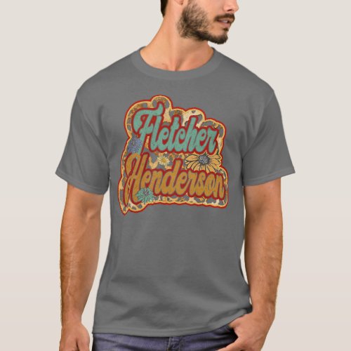 Vintage Fletcher Proud Name Henderson Personalized T_Shirt