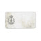 Vintage Fleur de Lis and Crown-address label