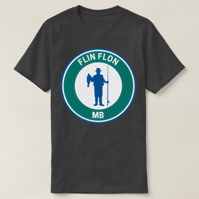 Vintage Flin Flon Manitoba T-Shirt (Design Front)