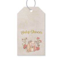 Vintage Floppy Bunny Floral Customizable