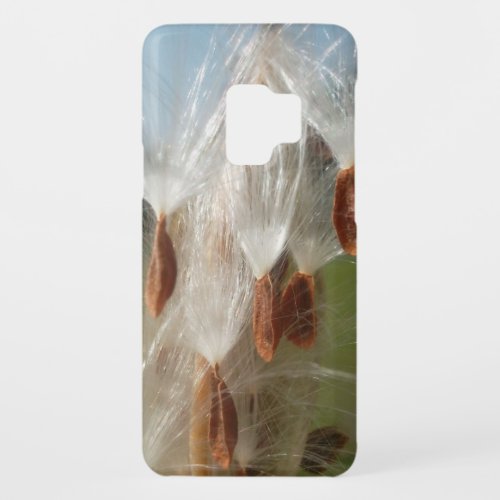 Vintage Flora and Fauna Milkweeds Floatingjpg Case_Mate Samsung Galaxy S9 Case