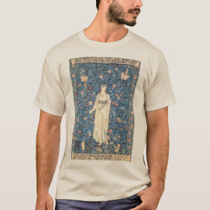 Vintage Flora Art by William Morris T-Shirt