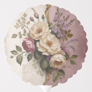 Vintage Floral - Air Balloon
