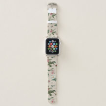 Vintage Floral Apple Watch Band