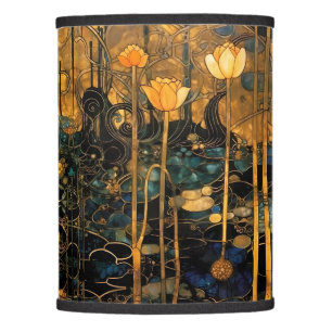 Vintage Floral Art Nouveau Lamp Shade