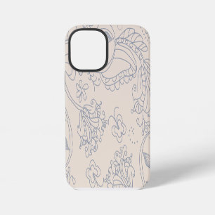 Vintage Floral Background iPhone 12 Mini Case