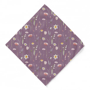 Vintage Floral Bandana