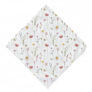 Vintage Floral Bandana