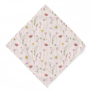 Vintage Floral  Bandana