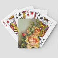 Vintage Floral Bicycle® Playing Cards