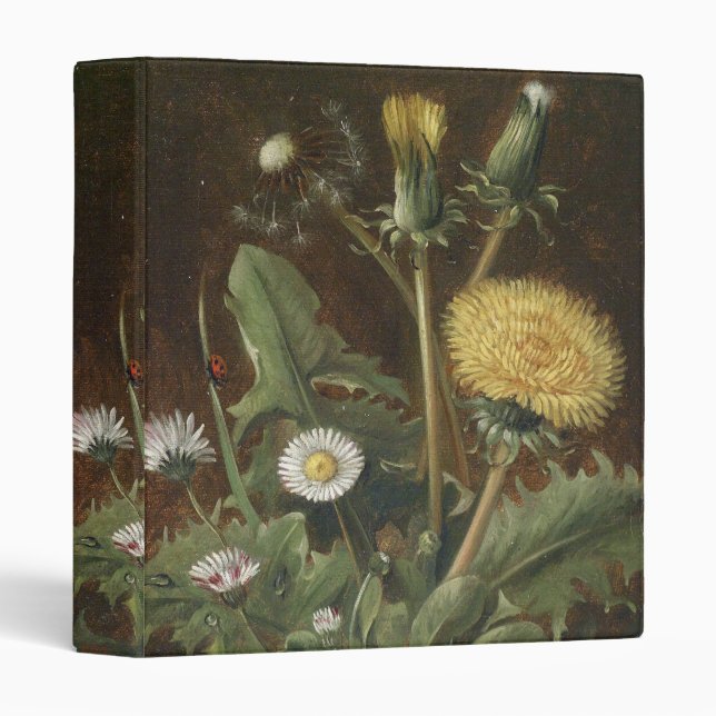 Vintage floral Binder (Front/Spine)