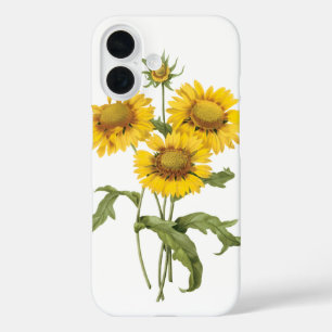 Vintage Floral Blanket Flower Sunflower by Redoute iPhone 16 Case