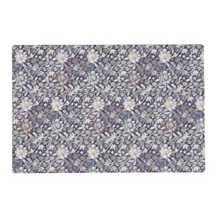 Vintage Floral Blue William Morris Wey Placemat
