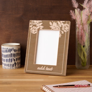 Vintage Floral border frame
