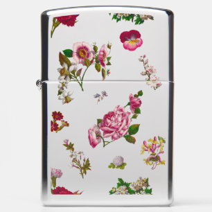Vintage Floral Botanicals Zippo Lighter