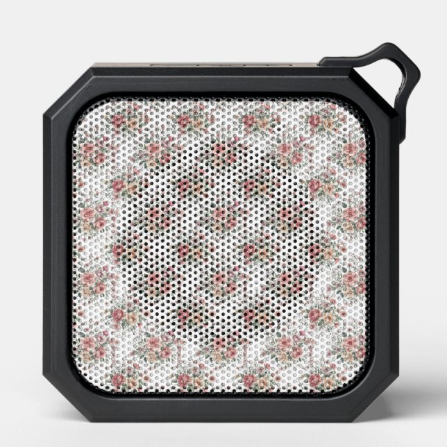 vintage floral bouquets bluetooth speaker (Front)