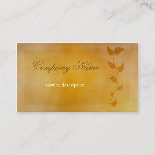Vintage Floral Business Card