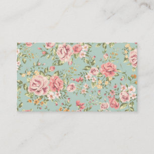 Vintage Floral Business Card