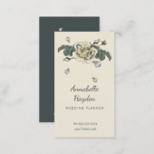Vintage Floral business cards (Front/Back)