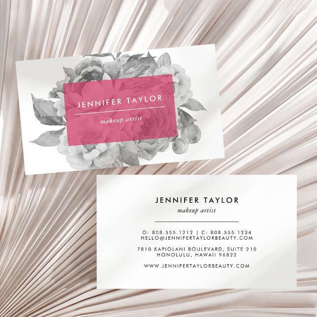 Vintage Floral Business Cards | Berry (Creator Uploaded)