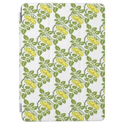 Vintage Floral Buttercup wallpaper damask iPad Air Cover
