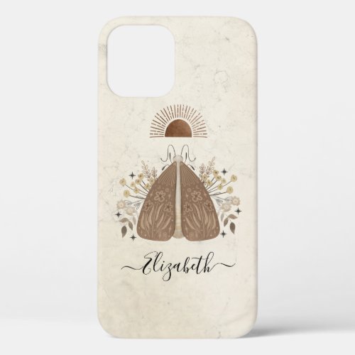 Vintage Floral Butterfly Case_Mate iPhone 12 Case