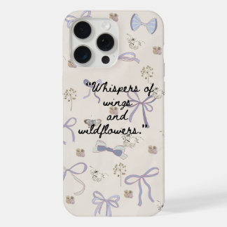 Vintage Floral Butterfly Phone Case