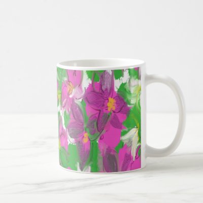 Vintage Floral Coffee Mug