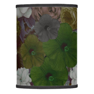 Vintage Floral Collage Lamp Shade