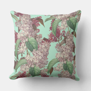 Vintage Floral Country Pillow