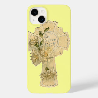 Vintage Floral Cross Case-Mate iPhone 14 Plus Case