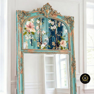 Vintage Floral Decoupage  Tissue Paper