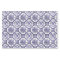 Vintage Floral Delft Tile Decoupage Tissue Paper