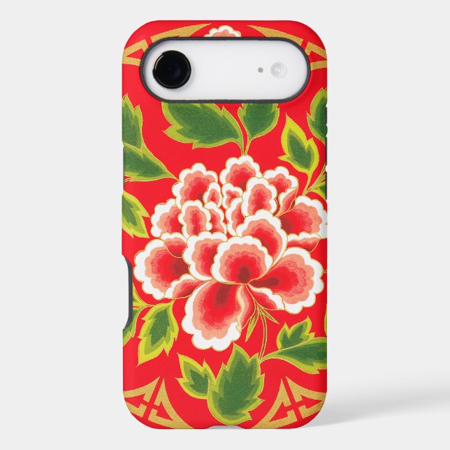Vintage Floral Design Case-Mate iPhone Case (Back)