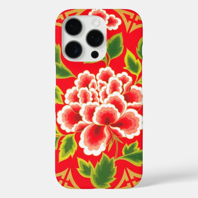 Vintage Floral Design Case-Mate iPhone Case (Back)