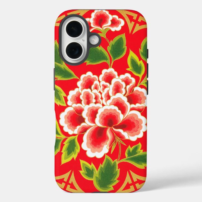 Vintage Floral Design Case-Mate iPhone Case (Back)