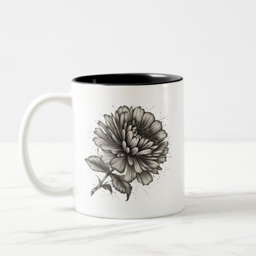 Vintage floral design Mug