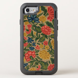 Vintage Floral Designer Garden Artwork OtterBox Defender iPhone SE/8/7 Case