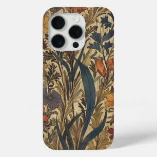 vintage Floral Dream Wildflower art iPhone 15 Pro Case