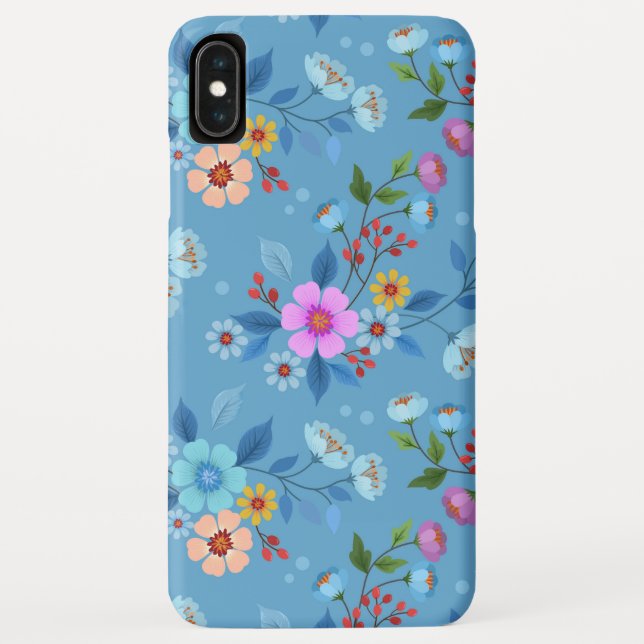 Vintage Floral Elegance Case-Mate iPhone Case (Back)