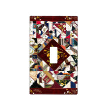 LIVE LAUGH LOVE COUNTRY PATCHWORK INSPIRATIONAL LIGHT SWITCH OR OUTLET COVER 493 